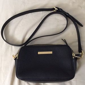 Lauren Ralph Lauren NWOT black leather bag